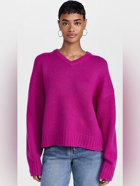 Solid & Striped The Cashmere Reva Top in Magenta